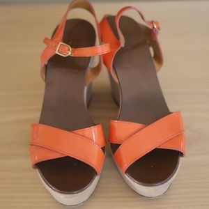 Jcrew platform sandals